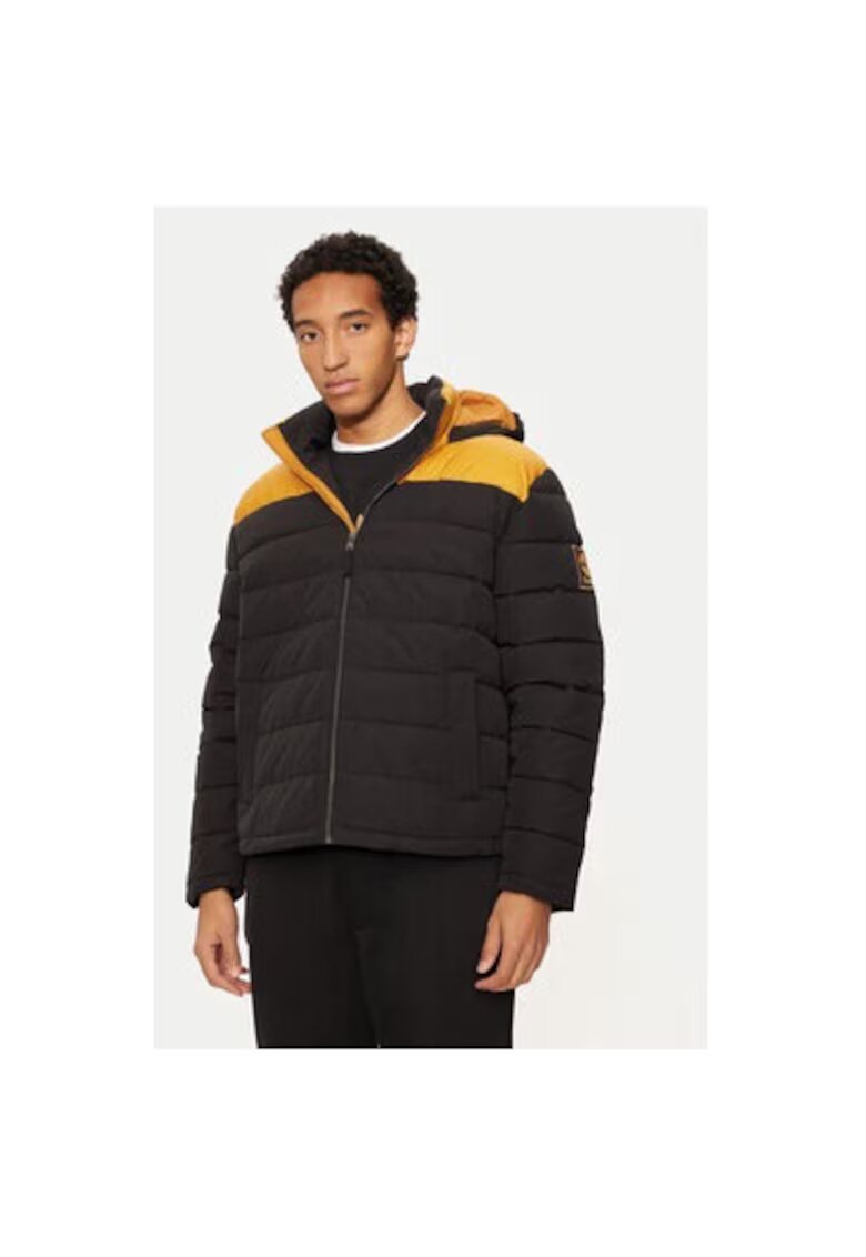 Timberland Мъжко яке - 304465260 - Полиестер/Памук - Черно