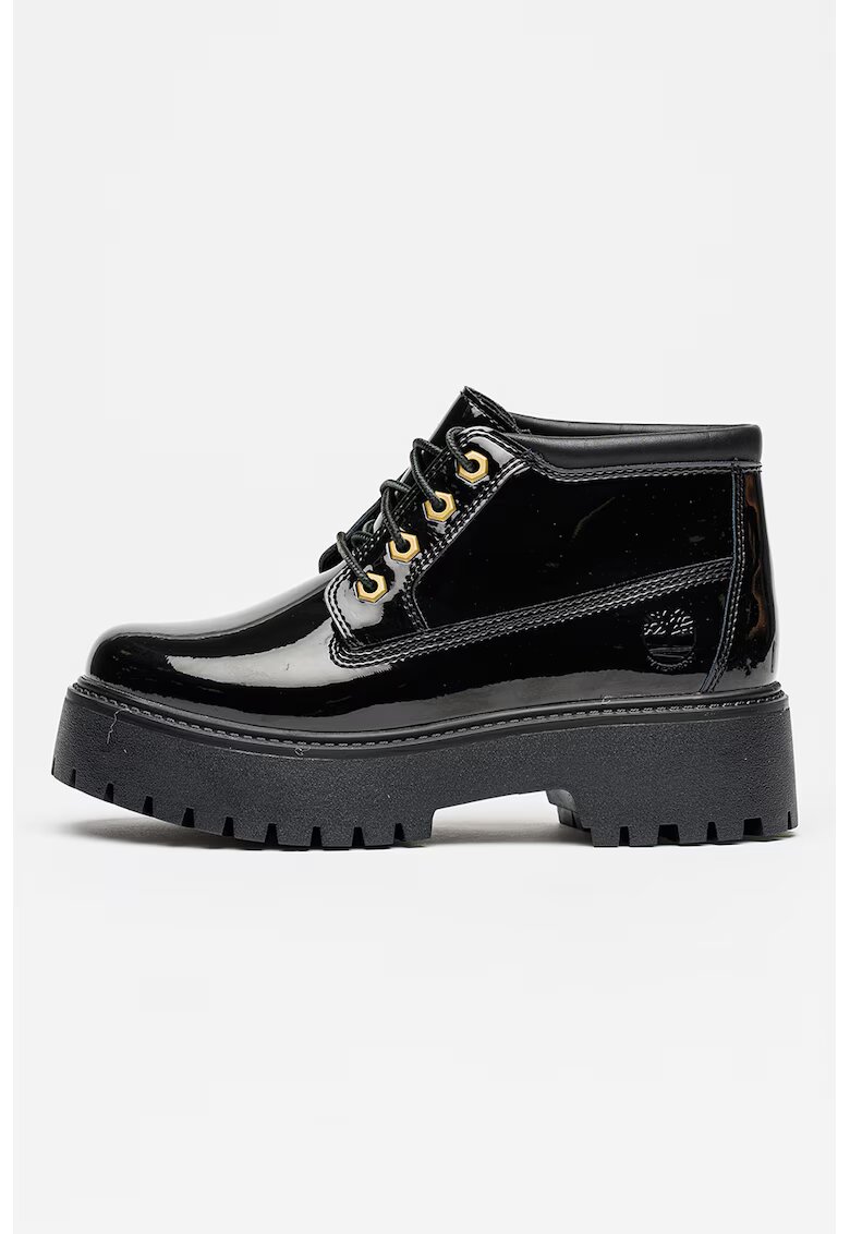 Timberland Непромокаеми боти Stone Street от лачена кожа