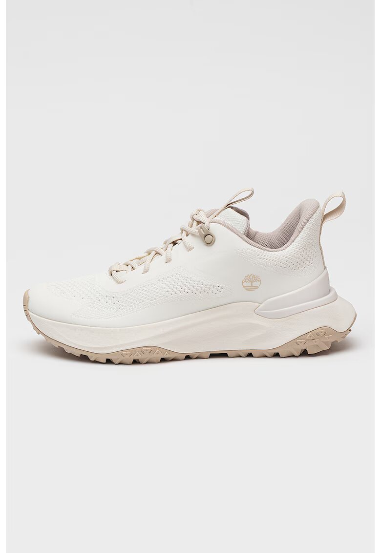 Timberland Скосени текстилни спортни обувки Motion Access - Бял/Светло кафяво