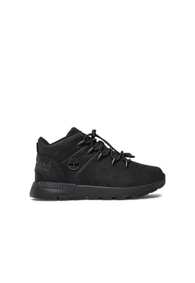 Timberland Спортни обувки за момчета - естествена кожа - черни -