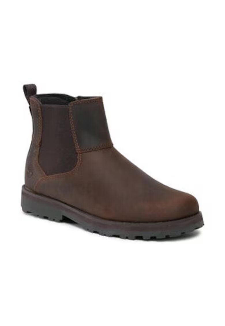 Timberland Унисекс боти естествена кожа - кафяви - до глезена