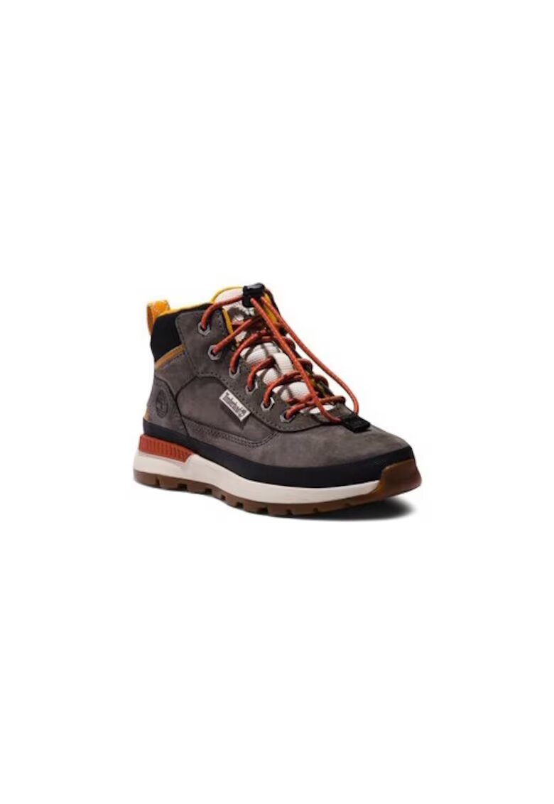 Timberland Унисекс ботуши 303230791 - естествена кожа - 33 EU - сиви