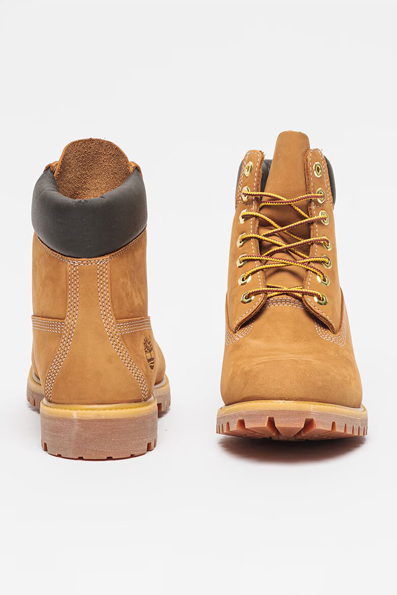 Timberland Водоустойчиви боти Premium от набук с кожа Бежов
