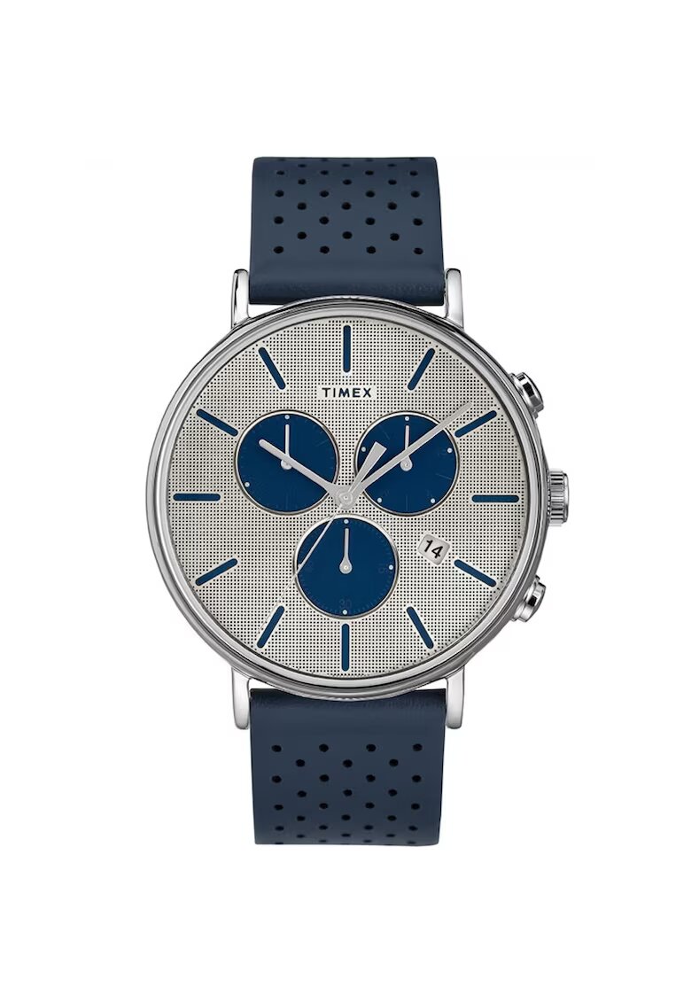 Timex Мъжки часовник Fairfield Supernova - Аналогов 613015093 - Син