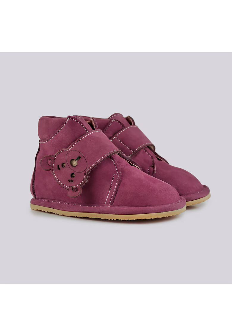 TINY TOES Boog Nubuck Barefoot Short Boots