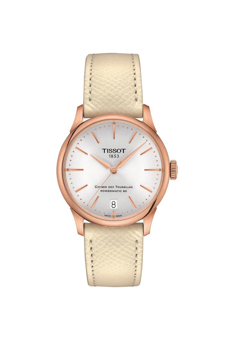 Tissot Дамски часовник Chemin des Tourelles T1392073603100 - Аналогов