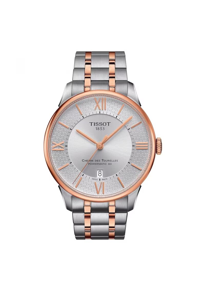 Tissot Мъжки часовник T-Classic Chemin Des Tourelles Powermatic 80 T09940722080 - Аналогов