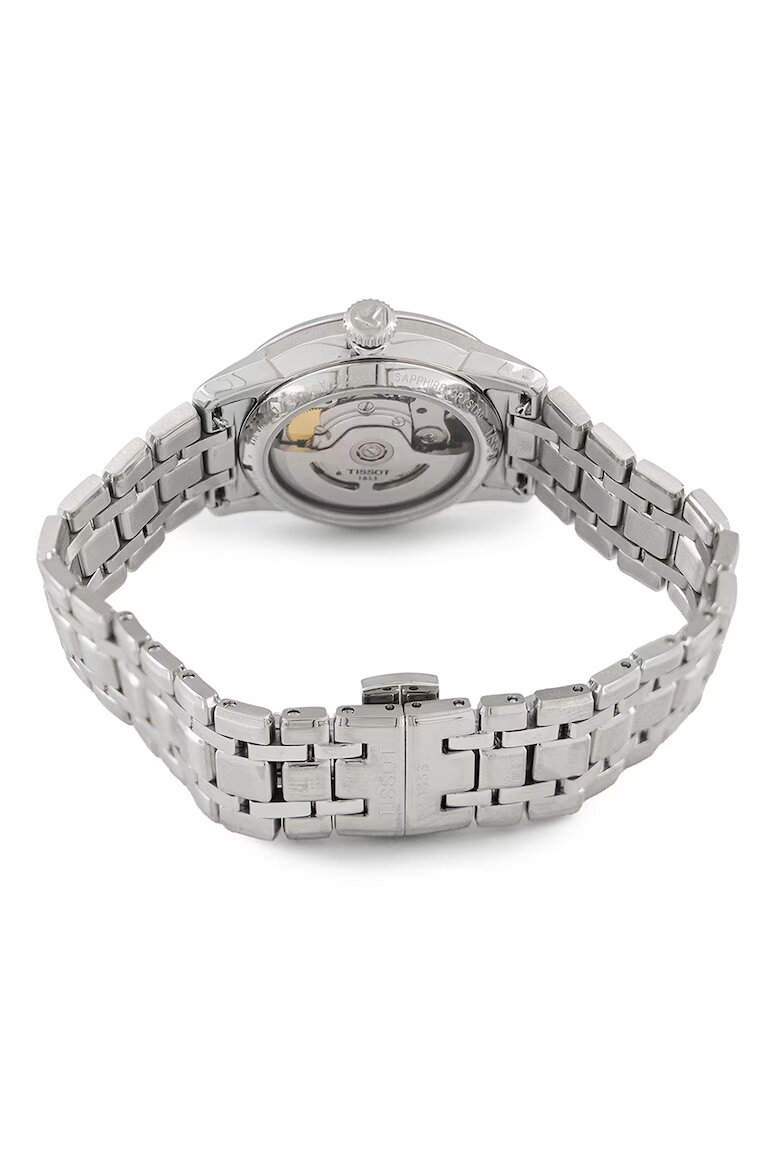 Tissot Унисекс автоматичен часовник Сребрист