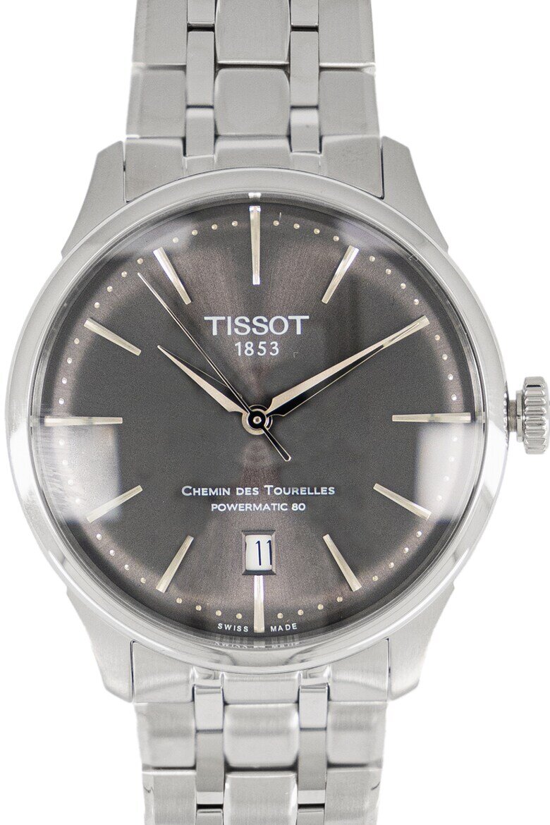 Tissot Унисекс автоматичен часовник Сребрист
