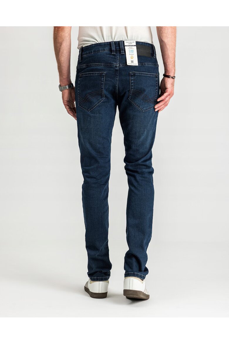 Tom Tailor Мъжки дънки Josh Slim Fit Средна талия Цип Дълги 5 джоба Памук L36 Син