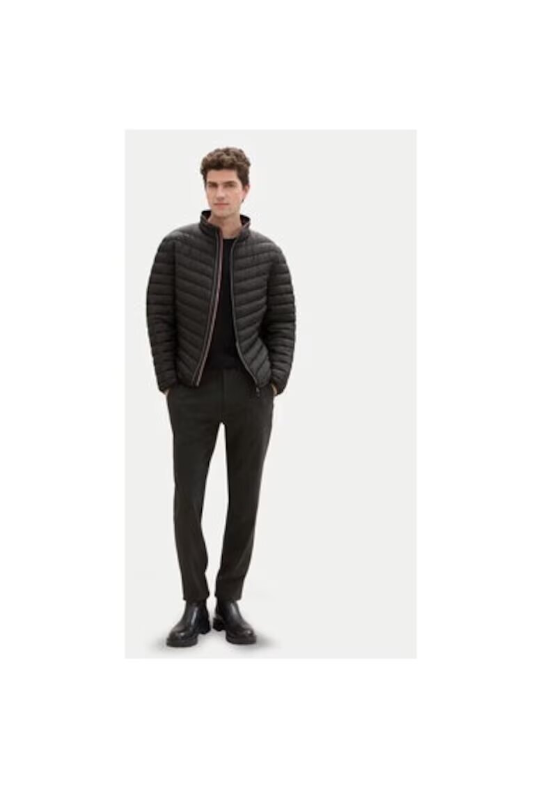 Tom Tailor Мъжко яке - 304685385 - Полиестер - Черно - Черен