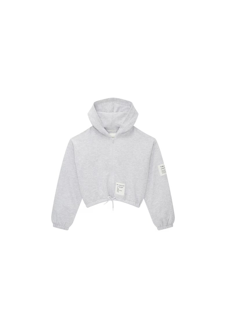 Tom Tailor Момичешки суитшърт - 301921134 - Памук - Сив - Сив