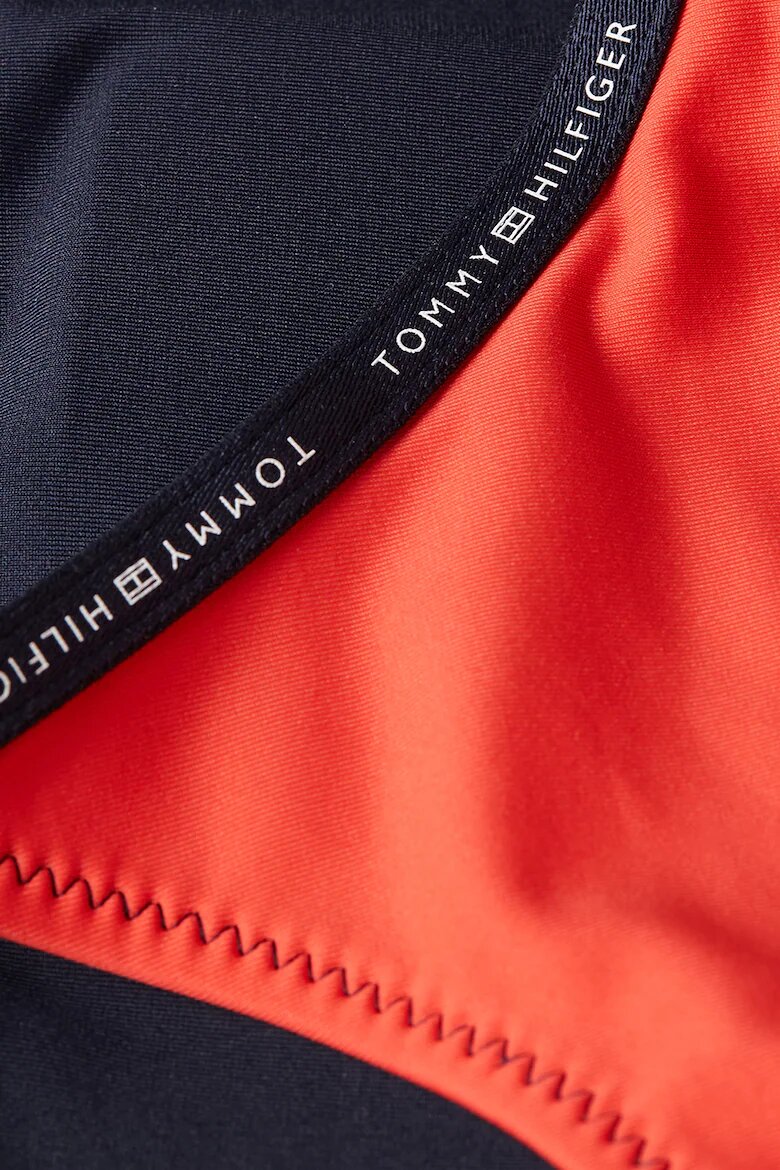 Tommy Hilfiger Бански с дизайн с цветен блок - 2 части Тъмносин
