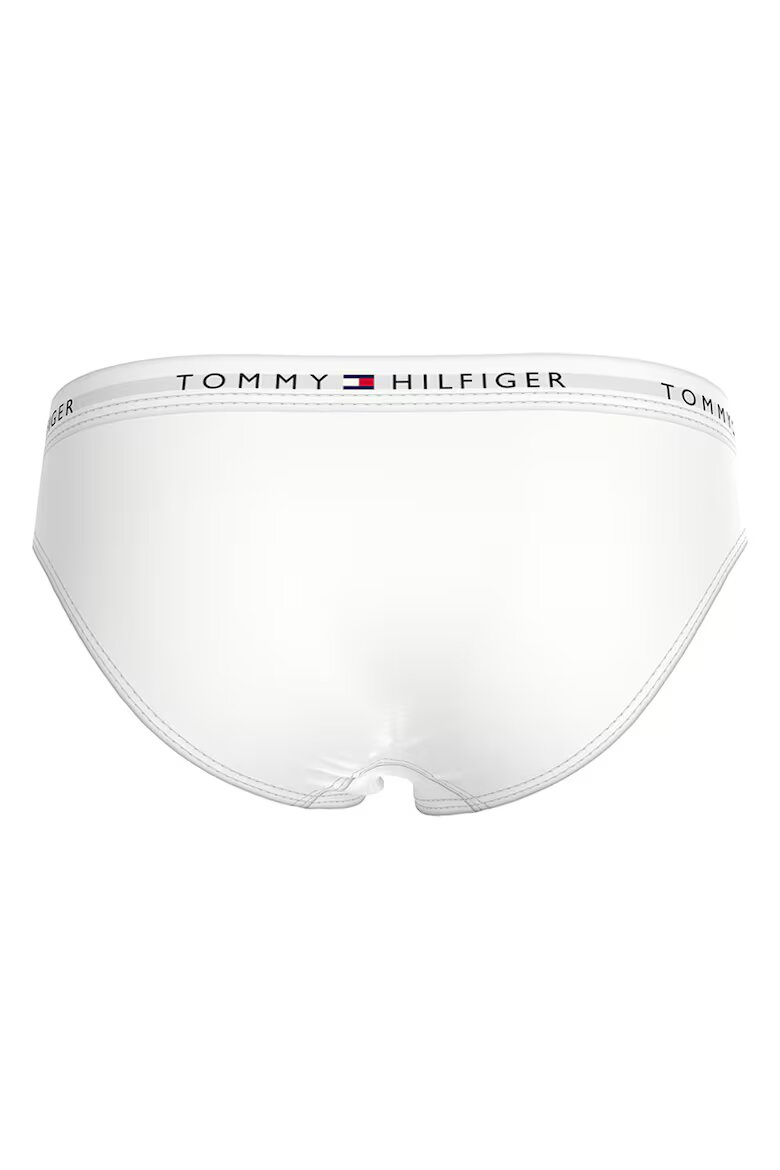 Tommy Hilfiger Бикини Classic с лого на талията - 2 чифта Бял/Черен