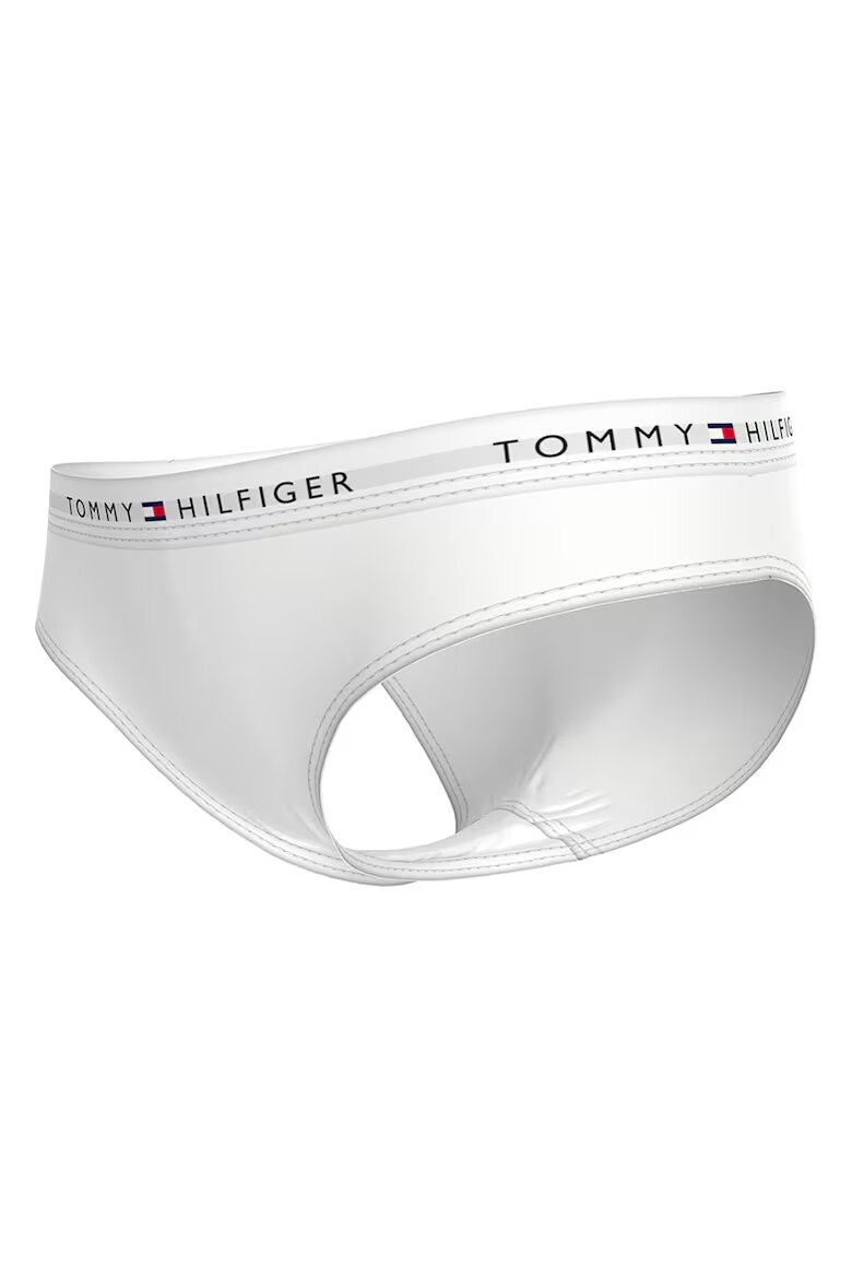 Tommy Hilfiger Бикини Classic с лого на талията - 2 чифта Бял/Черен