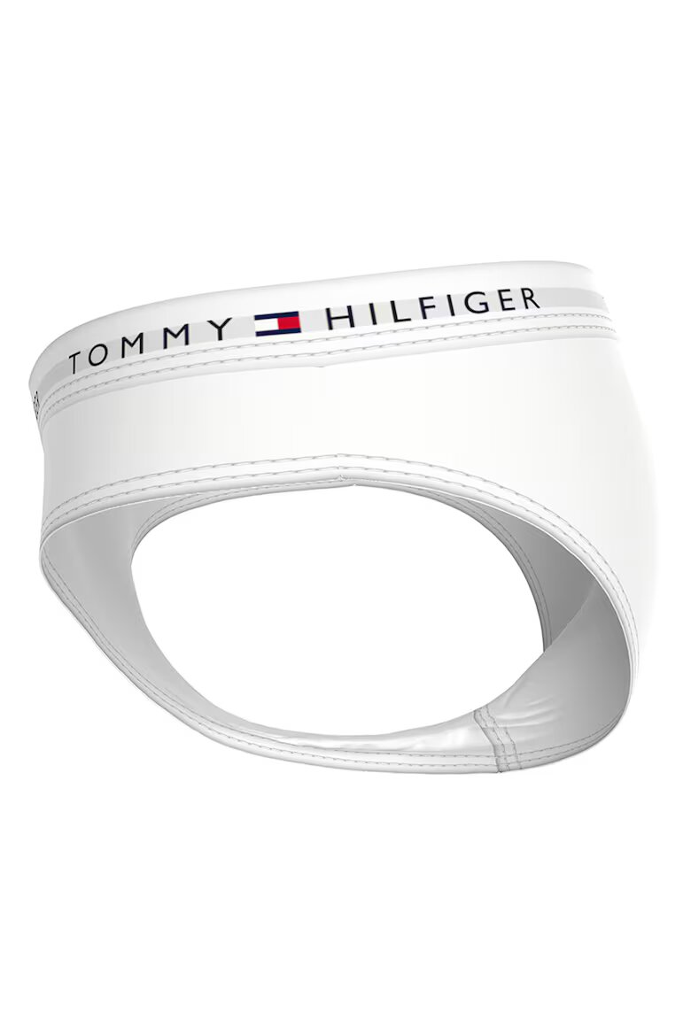 Tommy Hilfiger Бикини Classic с лого на талията - 2 чифта Бял/Черен