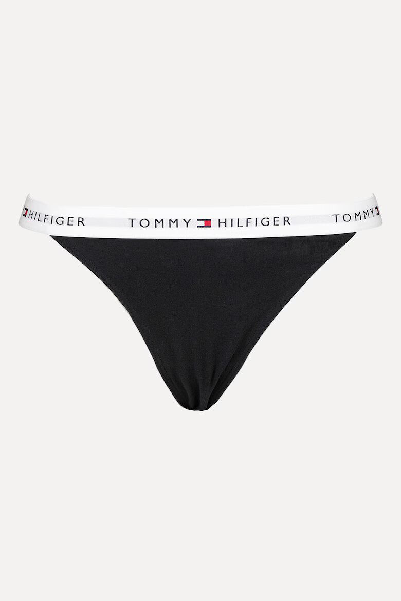 Tommy Hilfiger Бикини с лого - 5 чифта Черен