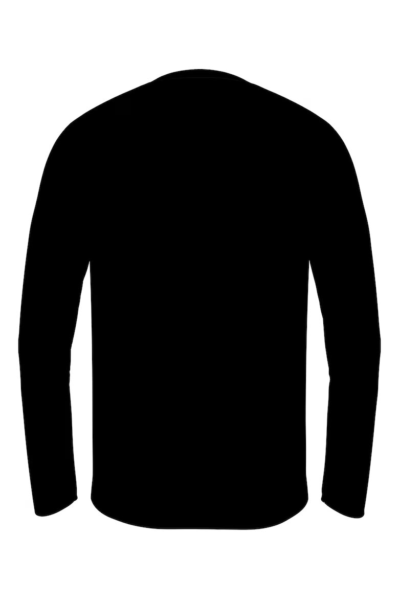Tommy Hilfiger Блуза slim fit от органичен памук Черен
