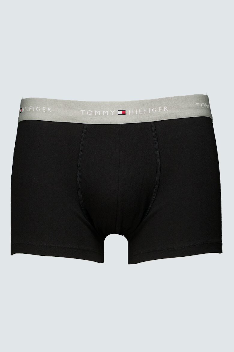 Tommy Hilfiger Боксерки с лого 3 чифта Черен/Светло сив/Бял