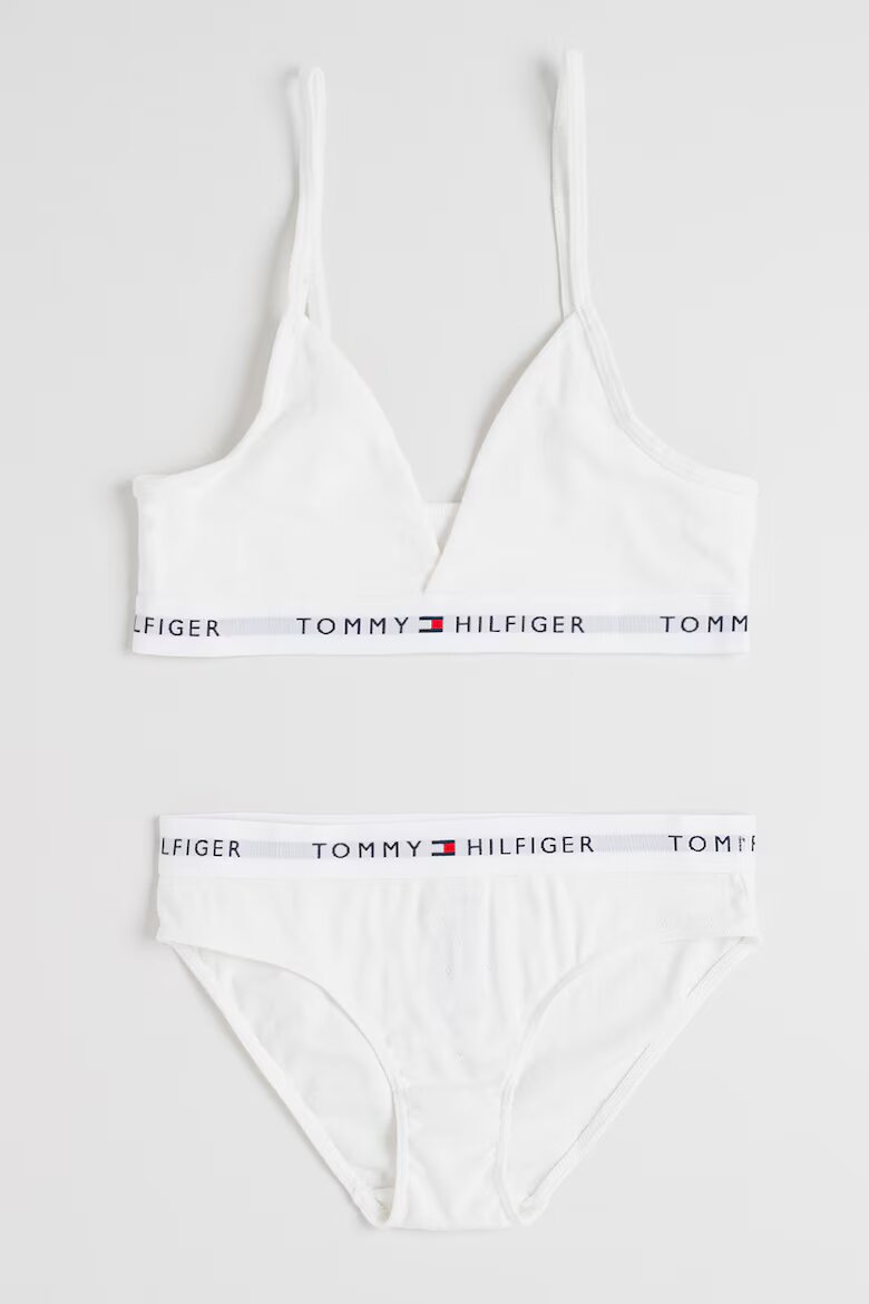 Tommy Hilfiger Бюстие и бикини Бял
