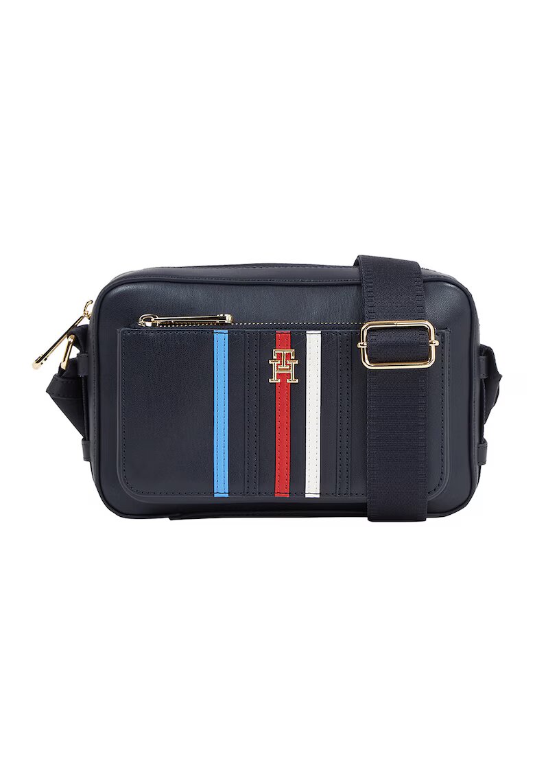 Tommy Hilfiger Чанта от еко кожа с външен джоб