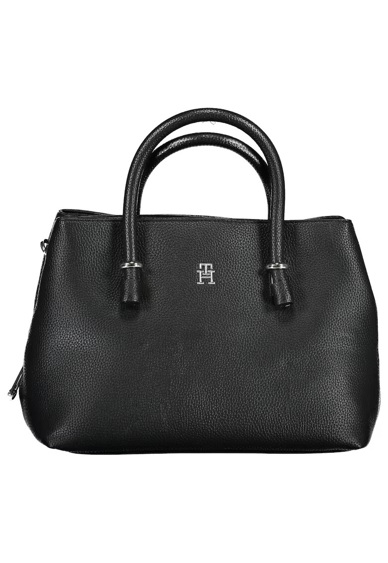 Tommy Hilfiger Дамска чанта Emblem Satchel AW0AW15224