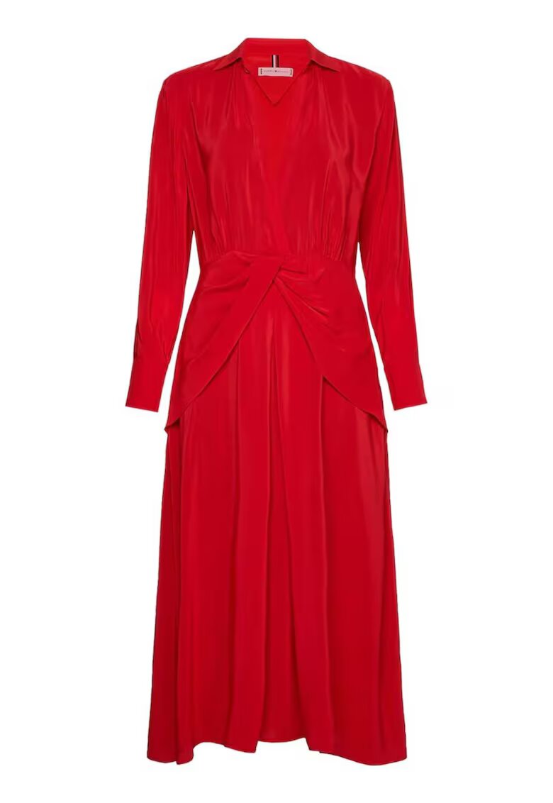 Tommy Hilfiger Дамска рокля - Vascoza - Червена - M