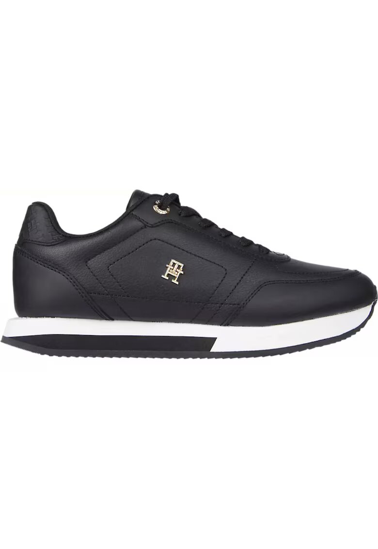 Tommy Hilfiger Дамски маратонки Elevated Essent Runner Monogram - FW0FW08285-BDS - Черни
