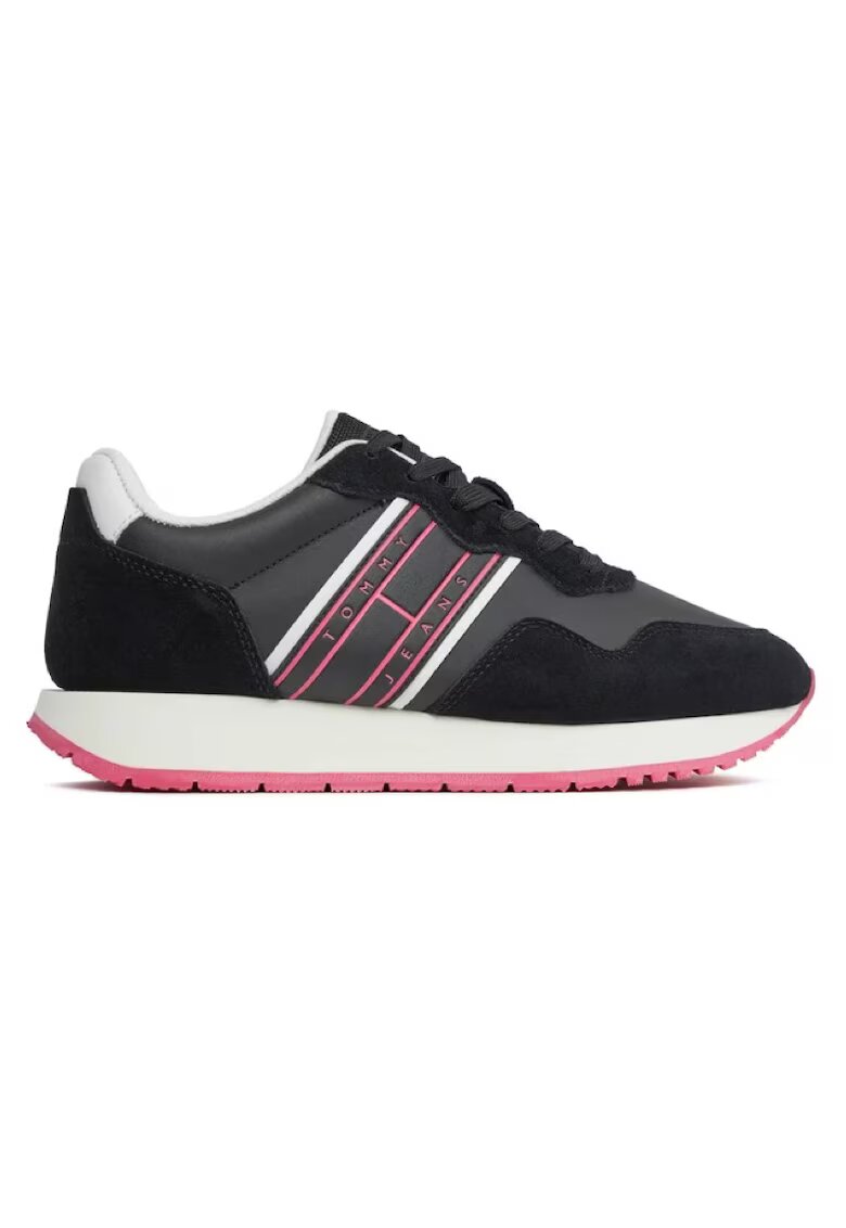 Tommy Hilfiger Дамски спортни обувки tjw eva runner mat mix ess - EN0EN02510-BDS - Черни