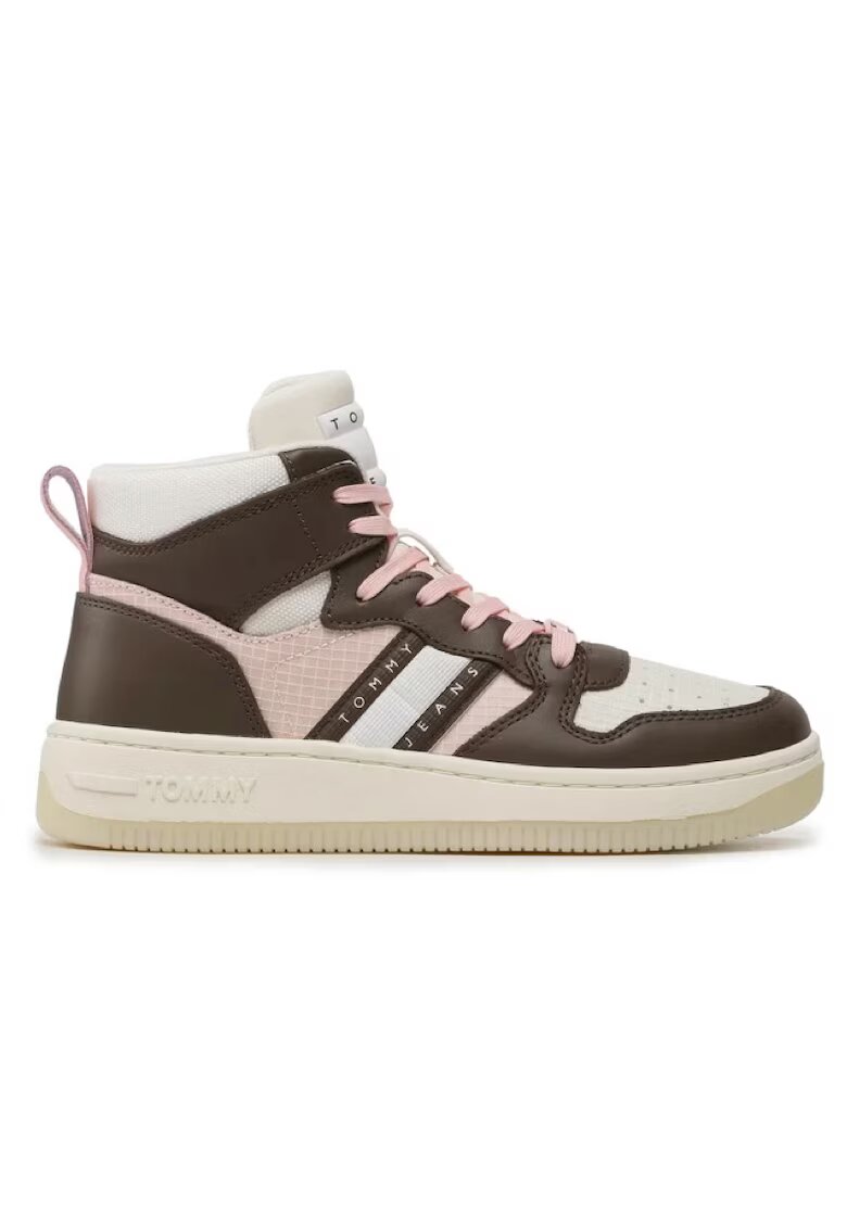Tommy Hilfiger Дамски спортни обувки tjw retro basket ripstop mix mc - EN0EN02350-GWN -
