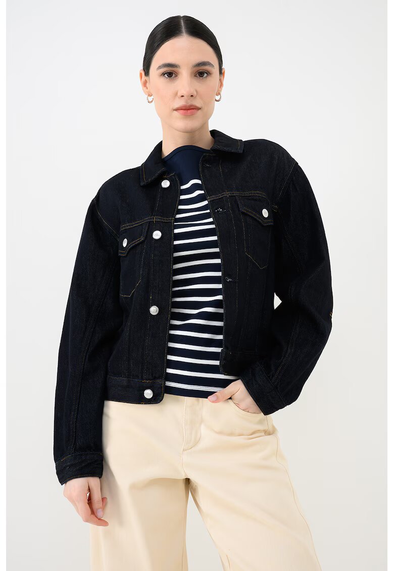 Tommy Hilfiger Дънково яке с лиосел по тялото