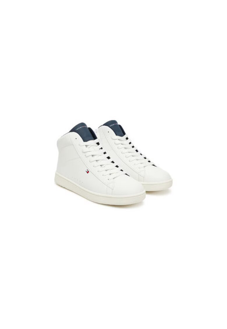 Tommy Hilfiger Детски кецове екологична кожа - бели