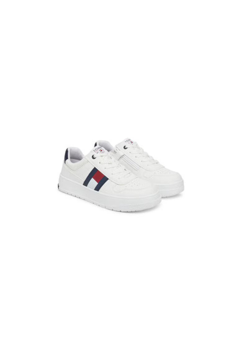 Tommy Hilfiger Детски кецове - lifestyle - бял - екологична кожа