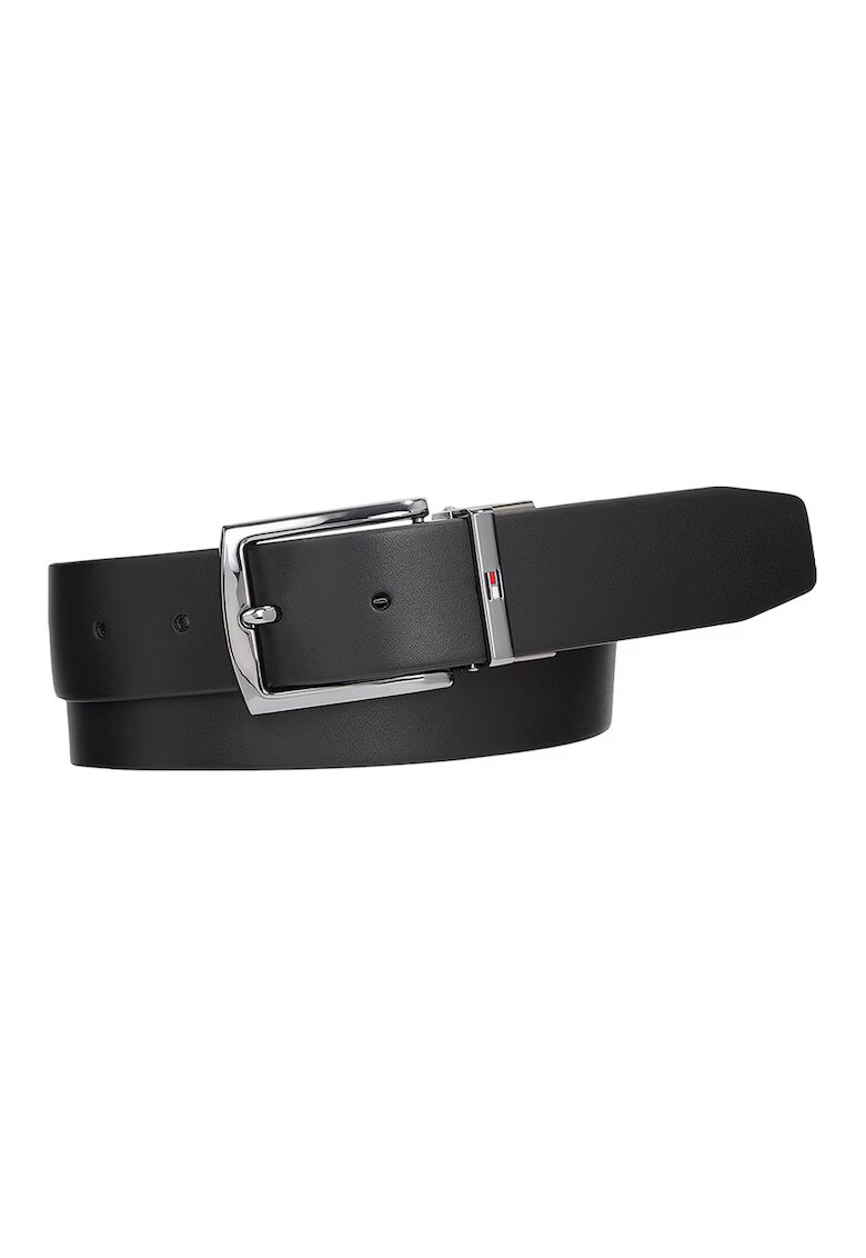 Tommy Hilfiger Двулицев кожен колан Denton