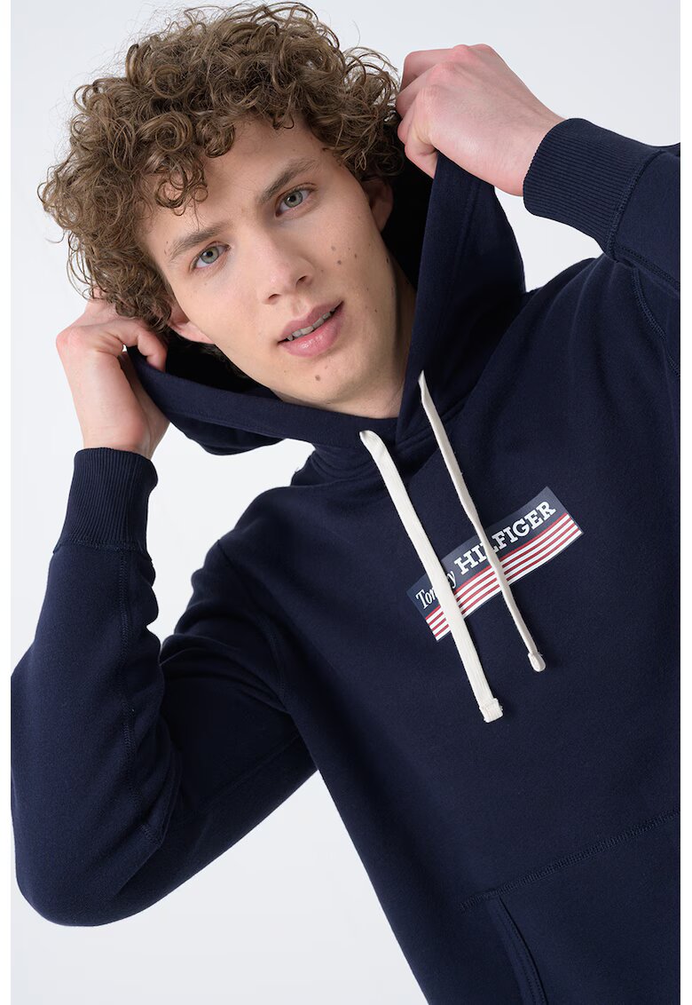 Tommy Hilfiger Худи с лого и джоб кенгуру