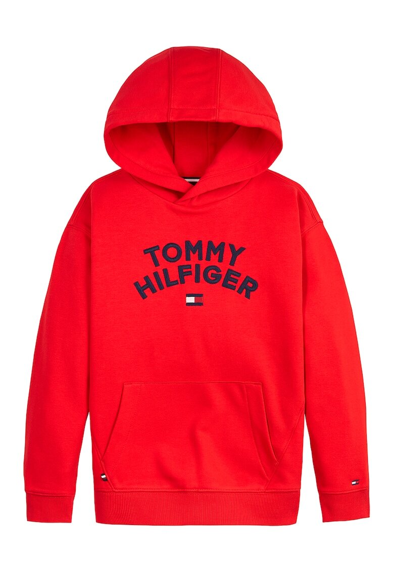 Tommy Hilfiger Худи с лого и паднали ръкави
