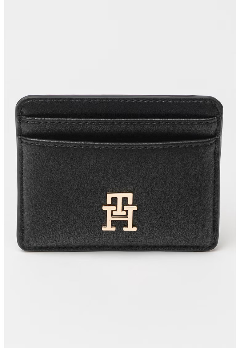 Tommy Hilfiger Калъф за карти от еко кожа с монограм