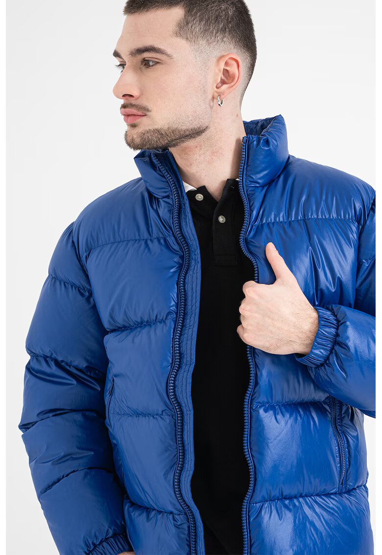 Tommy Hilfiger Капитонирано зимно яке - Кралско Синьо