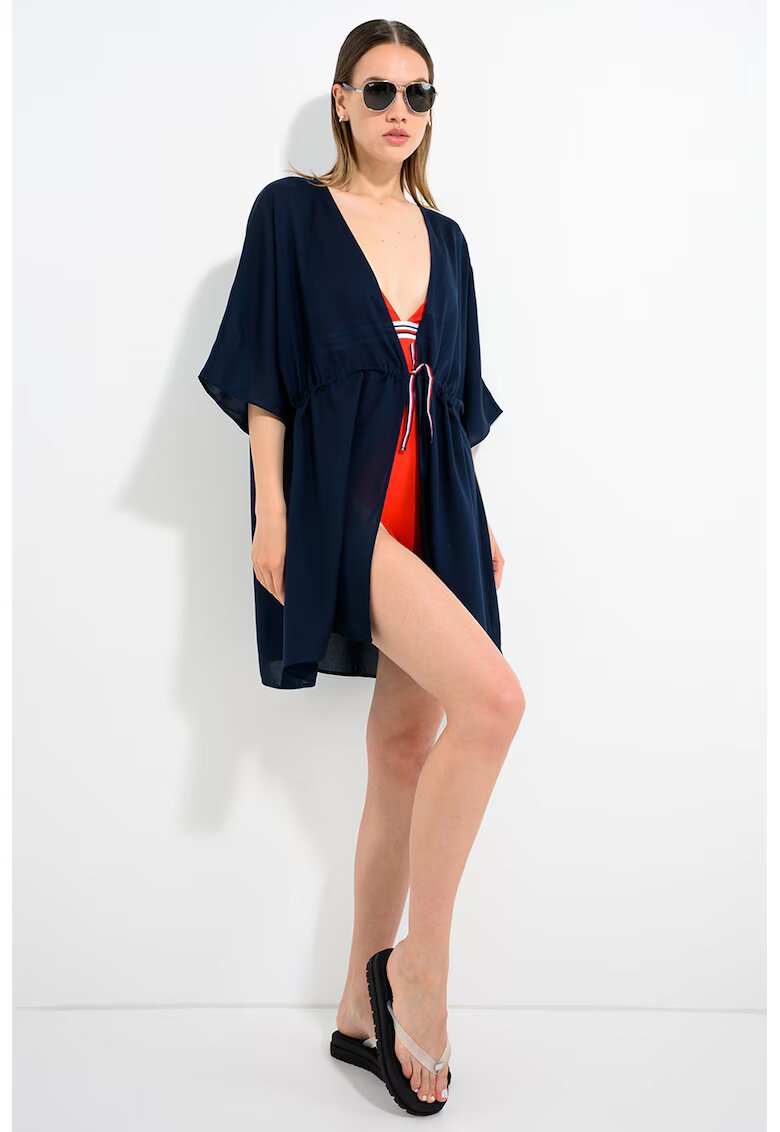 Tommy Hilfiger Къс кафтан от лиосел