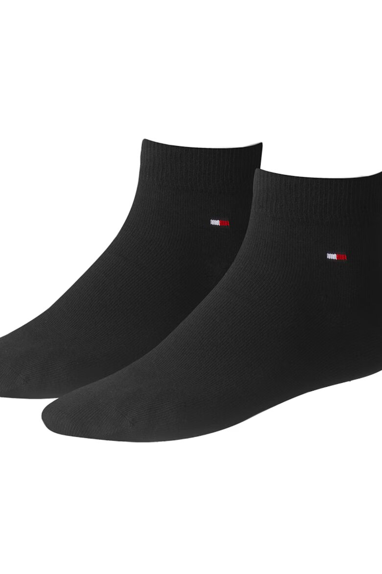 Tommy Hilfiger Къси чорапи - 2 чифта Черен