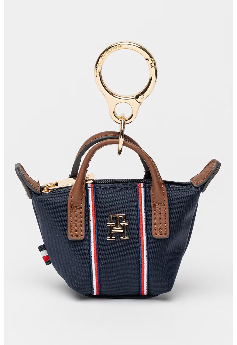 Tommy Hilfiger Ключодържател с форма на чанта - Червен/Кафяв/Тъмносин