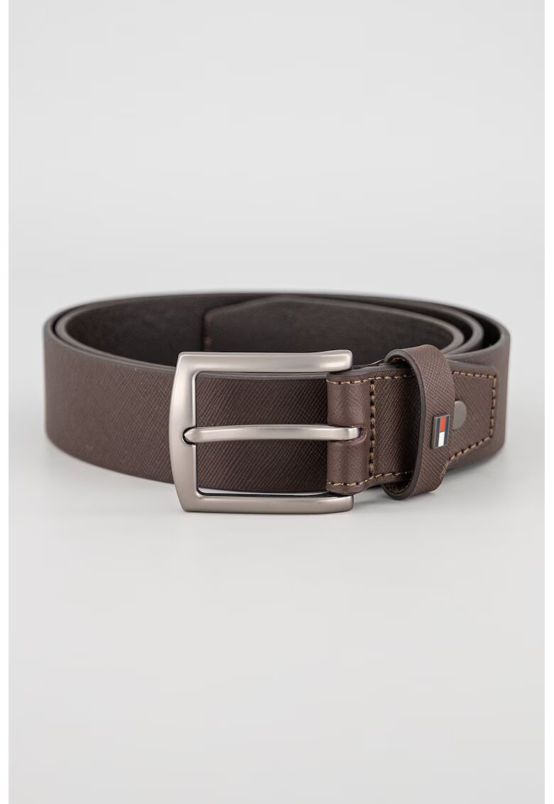 Tommy Hilfiger Кожен колан Denton - Коняк кафяв