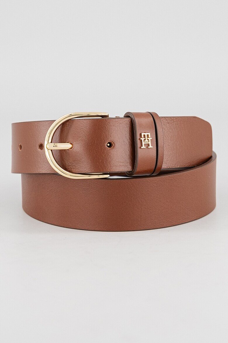 Tommy Hilfiger Кожен колан Efortless Коняк кафяв