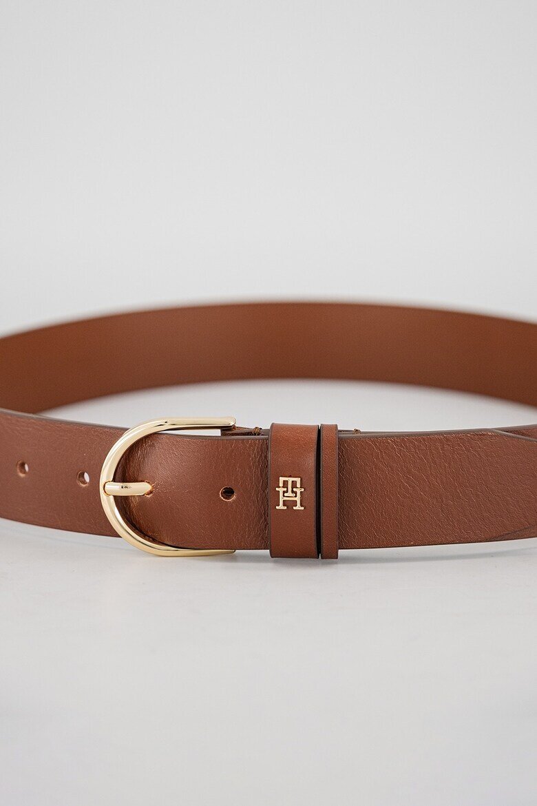 Tommy Hilfiger Кожен колан Efortless Коняк кафяв