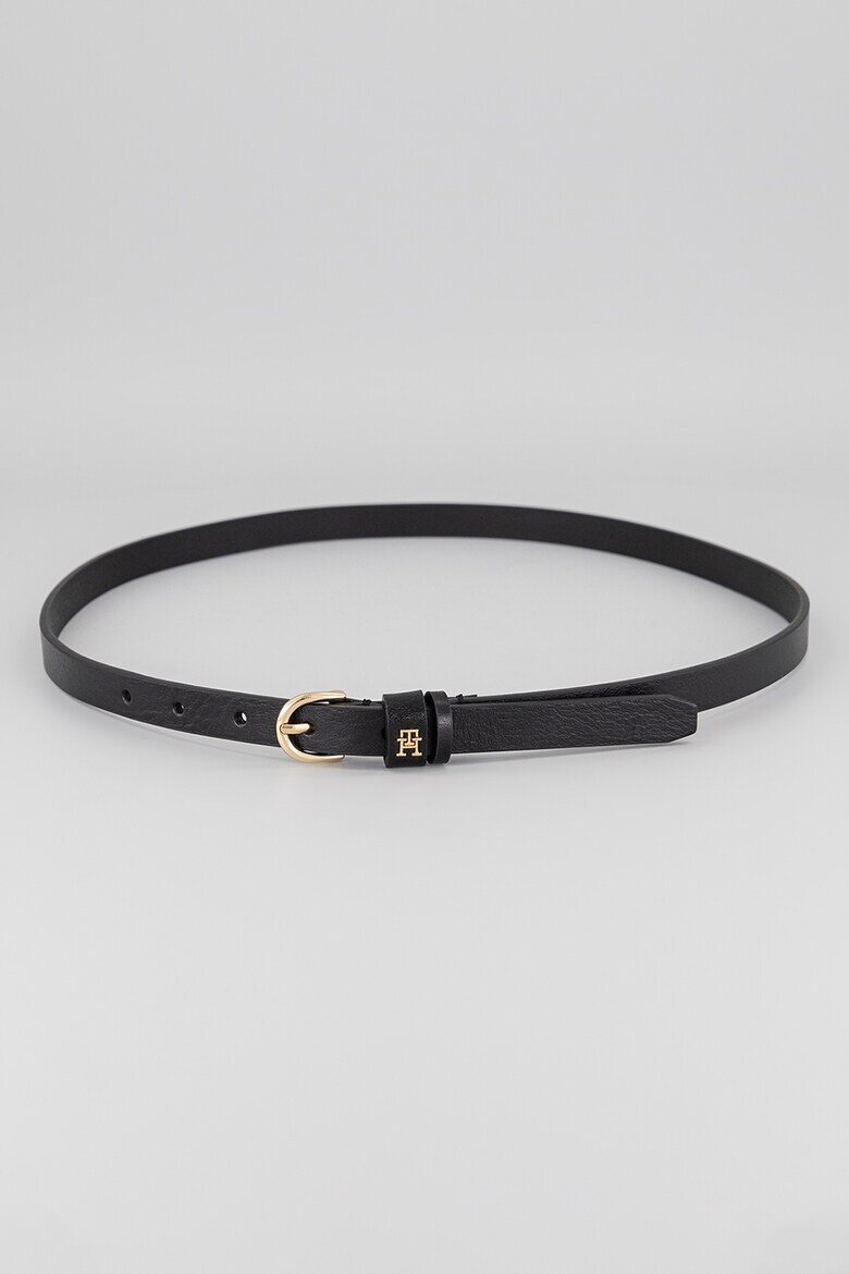 Tommy Hilfiger Кожен колан Esential Efortless Черен