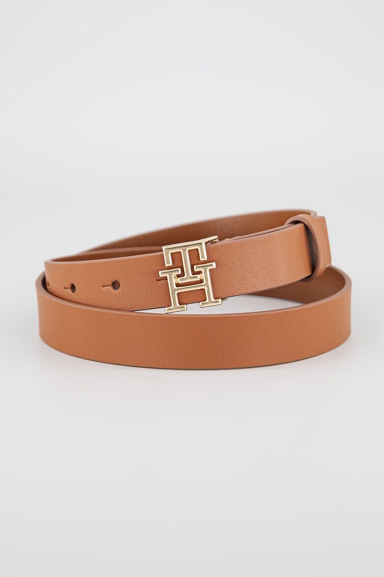 Tommy Hilfiger Кожен колан Modern с тока с щифт Канелено кафяво
