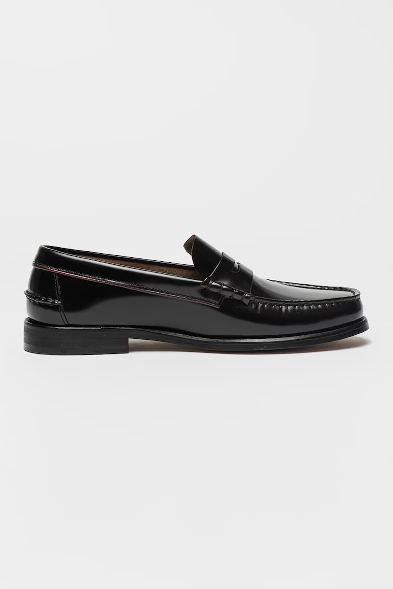 Tommy Hilfiger Кожени мокасини Черен