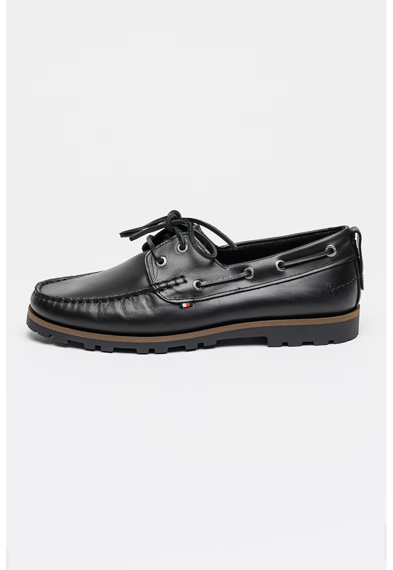 Tommy Hilfiger Кожени мокасини Light с лого