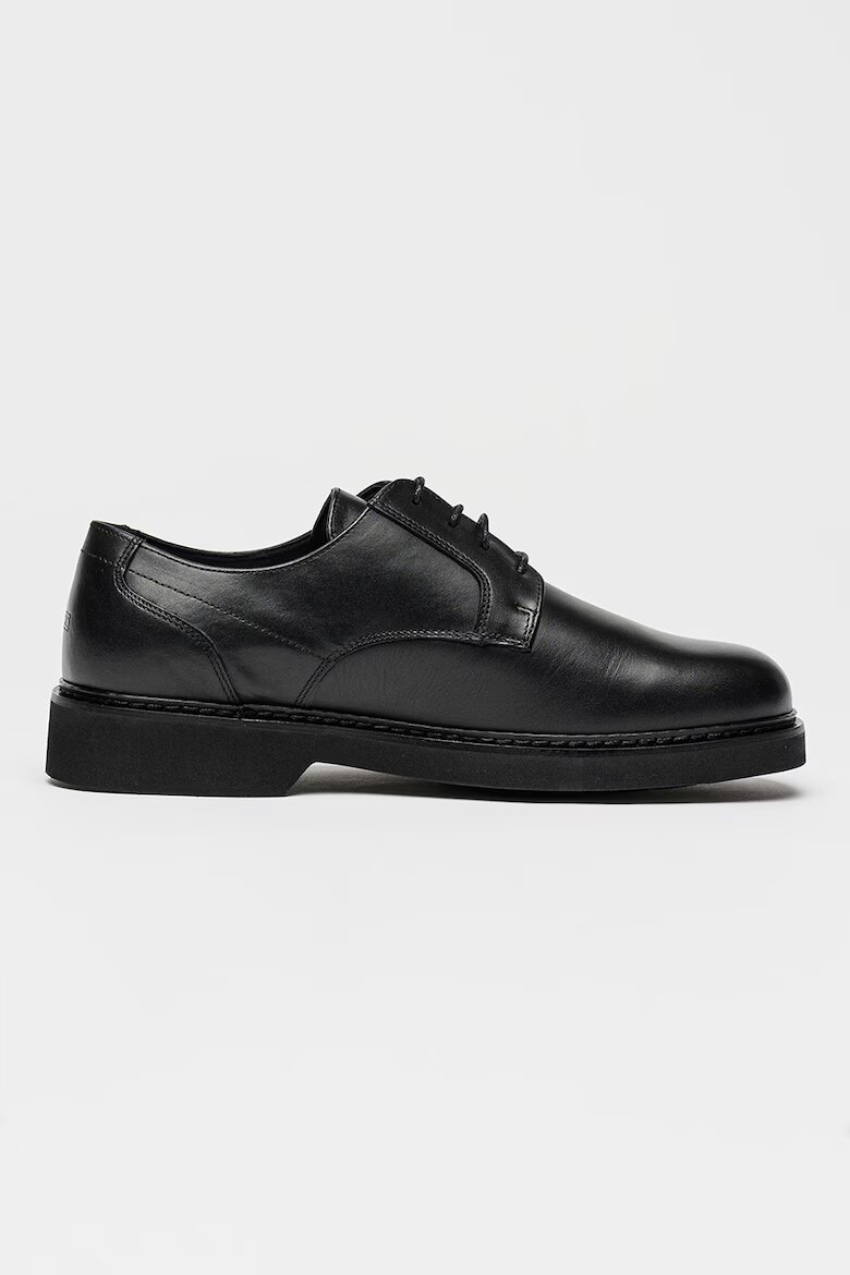 Tommy Hilfiger Кожени обувки Derby Черен