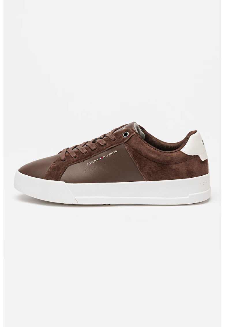 Tommy Hilfiger Кожени спортни обувки Court